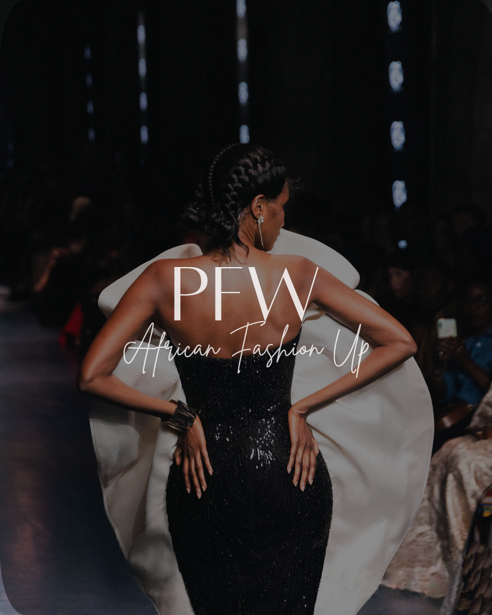 Eloli shines at African Fashion UP Paris Fashion Week Runway Show